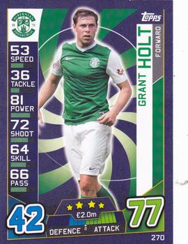 2016-17 Topps Match Attax SPFL #270 Grant Holt Front