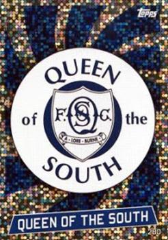 2016-17 Topps Match Attax SPFL #280 Queen of the South FC Club Badge Front