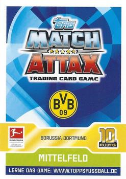 2017-18 Topps Match Attax Bundesliga Extra #428 Nuri Sahin Back