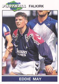 1991-92 Panini Scottish Football 92 #69 Eddie May Front