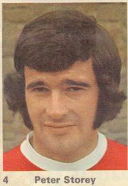 1971-72 Marshall Cavendish Top Teams #4 Peter Storey Front