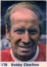1971-72 Marshall Cavendish Top Teams #178 Bobby Charlton Front