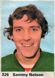 1971-72 Marshall Cavendish Top Teams #326 Sammy Nelson Front