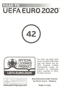 2019 Panini Road to UEFA Euro 2020 Stickers #42 Ivan Rakitic Back