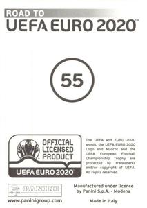2019 Panini Road to UEFA Euro 2020 Stickers #55 Tomáš Kalas Back