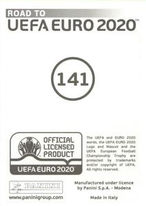 2019 Panini Road to UEFA Euro 2020 Stickers #141 Petros Mantalos Back