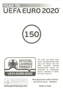 2019 Panini Road to UEFA Euro 2020 Stickers #150 Ari Skulason Back