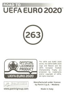2019 Panini Road to UEFA Euro 2020 Stickers #263 Romario Benzar Back