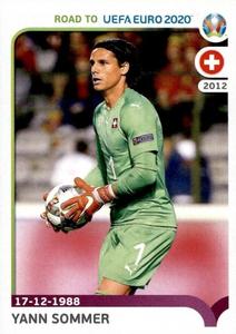 2019 Panini Road to UEFA Euro 2020 Stickers #387 Yann Sommer Front