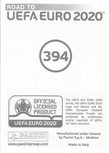 2019 Panini Road to UEFA Euro 2020 Stickers #394 Manuel Akanji Back