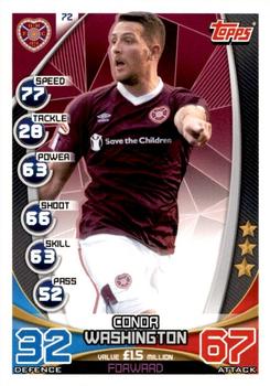 2019-20 Topps Match Attax SPFL #72 Conor Washington Front