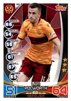 2019-20 Topps Match Attax SPFL #140 Liam Polworth Front