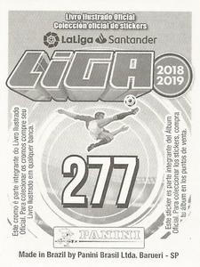 2018-19 Panini Liga Stickers LaLiga Santander (Brazil) #277 Oscar Trejo Back