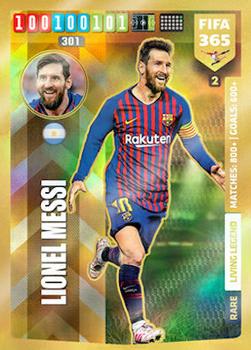 2019-20 Panini Adrenalyn XL FIFA 365 #2 Lionel Messi Front