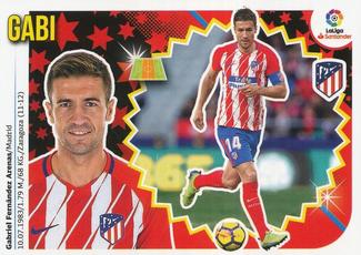 2018-19 Panini LaLiga Santander Este Stickers - Atletico Madrid #9 Gabi Front