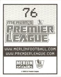 2007-08 Merlin Premier League 2008 #76 Olivier Kapo Back