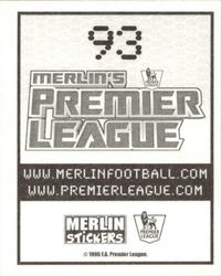 2007-08 Merlin Premier League 2008 #93 Olivier Kapo Back