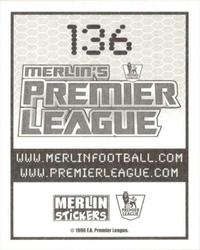 2007-08 Merlin Premier League 2008 #136 Kevin Nolan Back