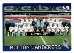 2007-08 Merlin Premier League 2008 #143 Bolton Wanderers Team Photo Front