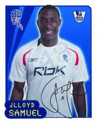 2007-08 Merlin Premier League 2008 #148 Jlloyd Samuel Front
