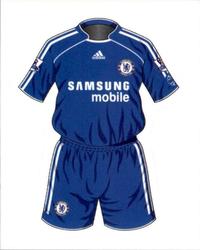 2007-08 Merlin Premier League 2008 #176 Chelsea FC Home Kit Front