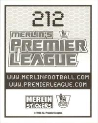 2007-08 Merlin Premier League 2008 #212 Claude Davis Back