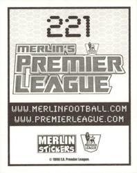 2007-08 Merlin Premier League 2008 #221 Stephen Pearson Back