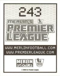 2007-08 Merlin Premier League 2008 #243 Joseph Yobo Back