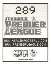 2007-08 Merlin Premier League 2008 #289 David Healy Back