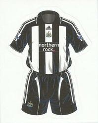 2007-08 Merlin Premier League 2008 #438 Newcastle United Home Kit Front