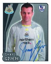 2007-08 Merlin Premier League 2008 #439 Shay Given Front