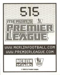 2007-08 Merlin Premier League 2008 #515 Brynjar Gunnarsson Back