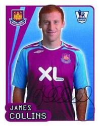 2007-08 Merlin Premier League 2008 #601 James Collins Front