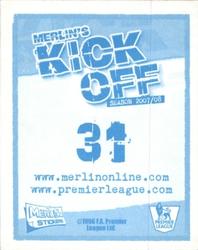 2008 Merlin's Premier League Kick Off #31 Damien Johnson Back