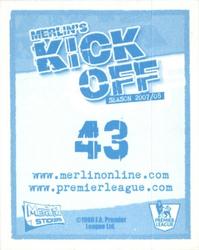 2008 Merlin's Premier League Kick Off #43 Morten Gamst Pedersen Back
