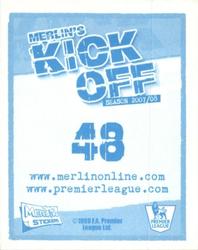 2008 Merlin's Premier League Kick Off #48 Abdoulaye Meite Back