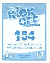 2008 Merlin's Premier League Kick Off #154 Shay Given Back