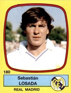 1988-89 Panini Spanish Liga #180 Sebastian Losada Front