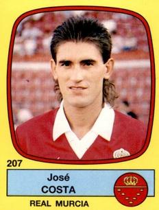 1988-89 Panini Spanish Liga #207 Jose Costa Front