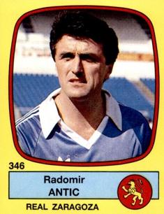 1988-89 Panini Spanish Liga #346 Radomir Antic Front