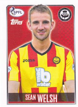 2013-14 Topps SPFL Stickers #145 Sean Welsh Front