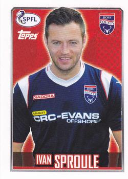 2013-14 Topps SPFL Stickers #164 Ivan Sproule Front