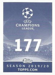 2019-20 Topps UEFA Champions League Official Sticker Collection #177 Ally Mbwana Samatta - Top Scorer Back