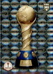 2018 Panini FIFA 365 Stickers #17 Fifa Confederations Cup Trophy Front