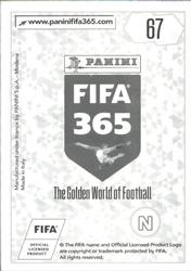 2018 Panini FIFA 365 Stickers #67 Reinaldo Back