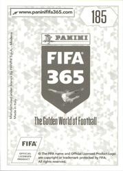 2018 Panini FIFA 365 Stickers #185 Andres Iniesta Back