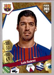 2018 Panini FIFA 365 Stickers #191 Luis Suárez Front