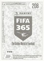 2018 Panini FIFA 365 Stickers #208 Marco Asensio Back