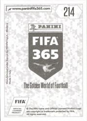 2018 Panini FIFA 365 Stickers #214 AS Monaco Logo Back