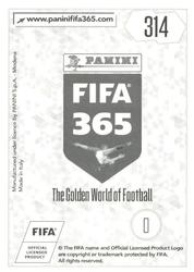 2018 Panini FIFA 365 Stickers #314 Panagiotis Tachtsidis Back